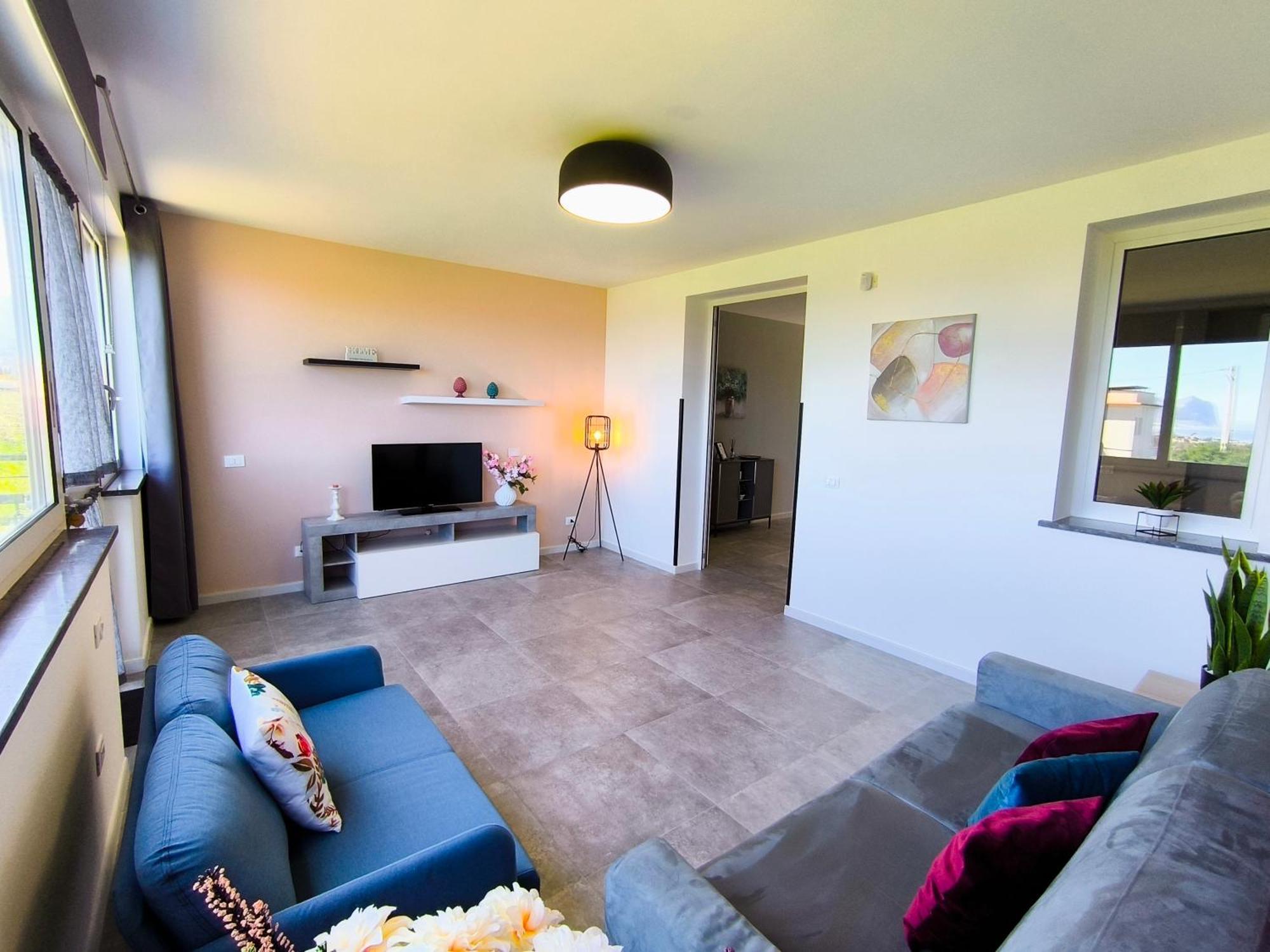 Ferienwohnung Piante Del Principe Carini Exterior foto